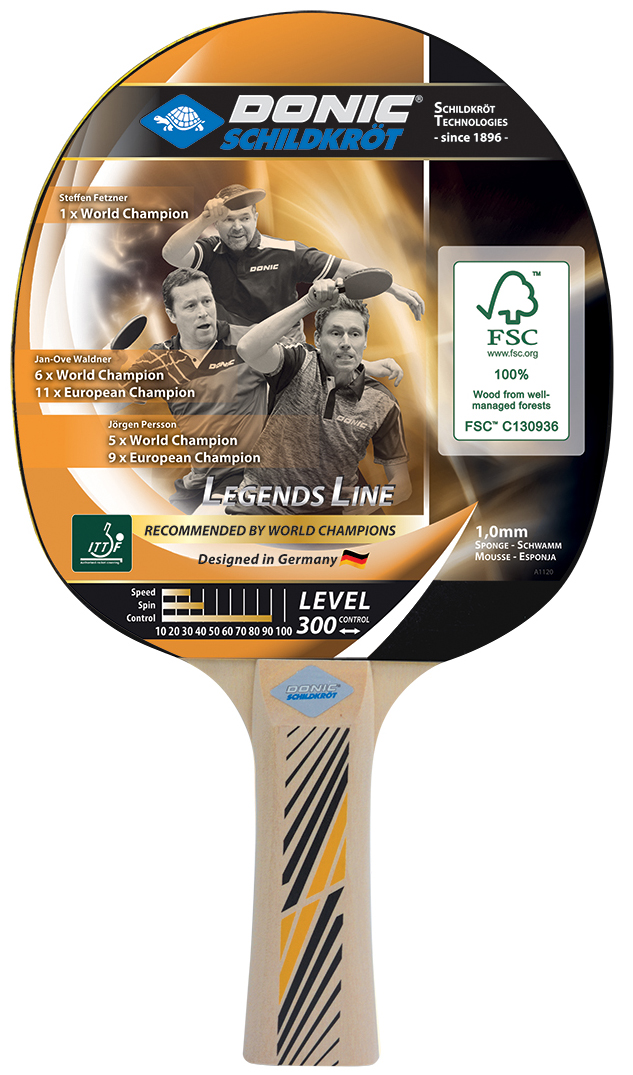 705234_Legends_300_1_web REKET ZA STOLNI TENIS DONIC SCHILDKROT LEGENDS 300 - Slika 1
