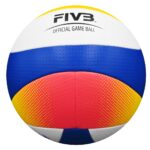 LOPTA ZA ODBOJKU NA PIJESKU MIKASA BV550C, FIVB APPROVED OFF. GAME BALL, Vel. 5 - Slika 3