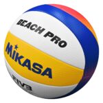 LOPTA ZA ODBOJKU NA PIJESKU MIKASA BV550C, FIVB APPROVED OFF. GAME BALL, Vel. 5 - Slika 2