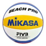 LOPTA ZA ODBOJKU NA PIJESKU MIKASA BV550C, FIVB APPROVED OFF. GAME BALL, Vel. 5