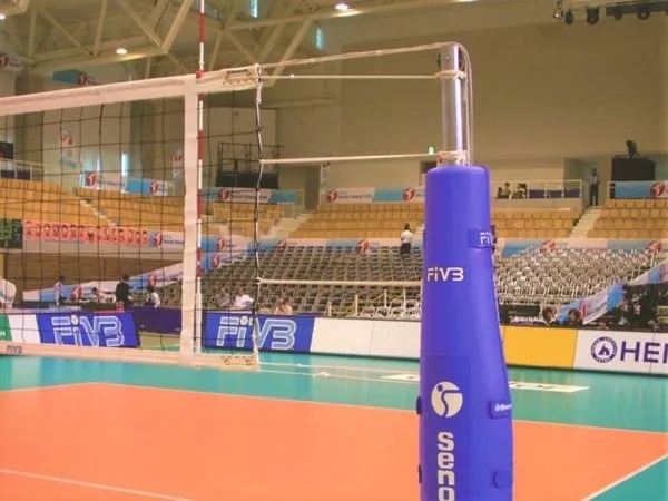 DE8003-senoh_mreza Mreža za odbojku FIVB APPROVED SENOH, oko 100x100 mm, komplet sa kevlarskom špagom - Slika 1