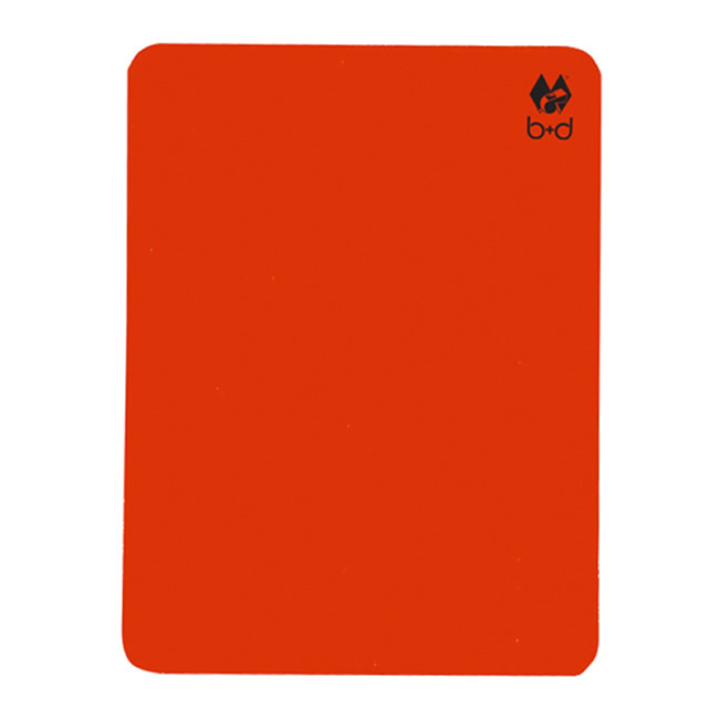 crveni-karton SUDAČKI CRVENI KARTON ZA ODBOJKU 9X6 CM - Slika 1
